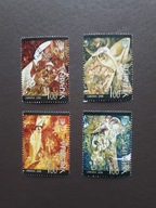 UKRAINA 2008 ROK Mi 987-990