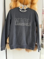 Bluza dresowa Karl Lagerfeld S szary bawełna