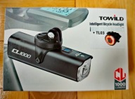 Zestaw lampek rowerowych Towild przednia CL1000 lm + tylna TL03 do roweru