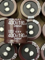 Kondensator elektrolityczny 180uF 400V Nippon ChemiCon SNAP-IN 30x30mm