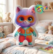 Poduszka kształtka SuperKoty Bartuś