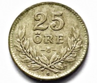 SZWECJA 25 ORE 1941 / srebro