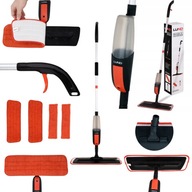 MOP PŁASKI ZE SPRYSKIWACZEM SKŁADANY 2X WKŁADY MIKROFIBRA LUND