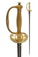 Szpada wyższych oficerów Królestwa Obojga Sycylii XVIII / XIX w.