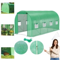 Tunel Foliowy Ogrodowy Szklarnia 10m2 Mocna Konstrukcja Foliak 2,5x4x2m