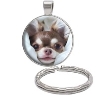 Brelok do kluczy/ka - Pies - ozdobna zawieszka, plecak, portfel