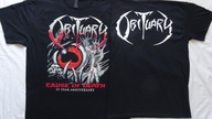 Obituary Cause of Death 35 lat Official T-Shirt koncert Wrocław 23.10.2025.