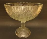 Ząbkowice, owocarka migdały, szkło prl, Eryka Trzewik-Drost, vintage