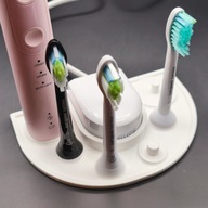 Podstawka Sonicare na ładowarkę, 2 szczoteczki i 4 końcówki