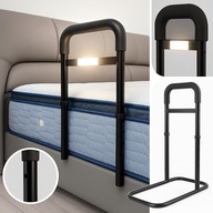 Uchwyt do Łóżka z Oświetleniem LED Pomoc Poręcz dla Seniorów NIMOOD