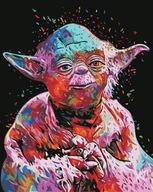 Diamond Painting - Yoda Joda SW - Haft Diamentowy 40×30 cm – Obraz DIY