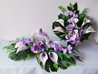 Komplet Cmentarz Kalie Fiolet W Wiklinie Płożący