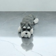 Pies rasy Sznaucer Brelok Breloczek do kluczy, torby, plecaka druk3d