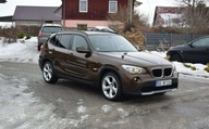 BMW X1 2.0D 177KM Navi Kamera 2 KPL KOL Brazowy Metalic Sprowadzony