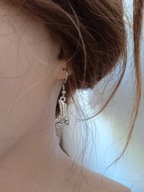 Kolczyki wrotki rolki sport