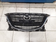 MAZDA 3 BM 2013-2017 GRILL + CHROMY + ZNACZEK POD PDC ŁADNY ORYGINAŁ