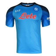 Koszulka piłkarska meczowa EAsiedem SSC Napoli Maglia Pro XXXL EA7 fit L