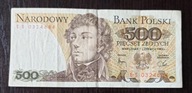 500 zł z 1982r. seria ES