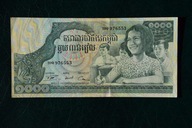 Banknot Kambodża 1000 Riels 1972 rok !!!