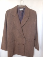 żakiet brązowy marynarka