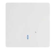 433MHZ BEZPRZEWODOWY PRZYCISK STEROWNIK 230V PRZEKAŹNIK ODBIORNIK ŚCIENNY 1