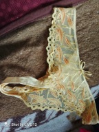 Majtki stringi przeźroczyste