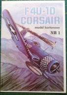 Model Card nr.1 F4U-1D CORSAIR