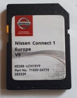 NISSAN CONNECT 1 LCN KARTA MAPA NAWIGACJA POLSKA