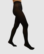 Rajstopy z mikrofibry 40 den AMOREE - czarne - rozmiar XXL
