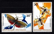 Rwanda . Znaczki pocztowe ( Fauna ) czyste