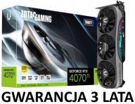 Karta graficzna ZOTAC RTX 4070 Ti 12 GB GWARANCJA do 2029.03