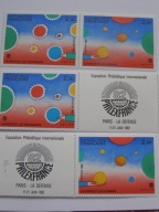 Francja - WF PHILEXFRANCE 82 - Mi. 2321-22 ** para + 2x przywieszka