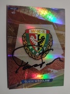 Karta panini autograf Śląsk Wrocław sezon 13/14 Pawłowski Trener Legenda