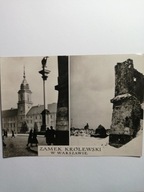 WARSZAWA 1971- ZAMEK KRÓLEWSKI SPRZED 1939- I Z 1945 ROKU