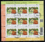 Fi 5207 Europa Legendy polskie Smok wawelski ARKUSZ 2022