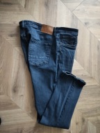 Identic Spodnie męskie XL slim elastyczny miękki jeans pas98