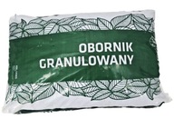 Obornik w granulacie 25kg 40L Zrębkor bydlęcy organiczny do warzyw trawy