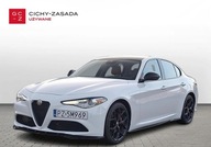 Alfa Romeo Giulia 2.0 280KM 4x4 Q4 Czerwona Skora Kamera Szyberdach ElekrP