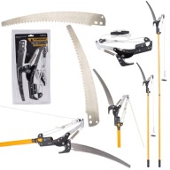 NOŻYCE NA WYSIĘGNIKU POWERMAT 240CM 30 MM SEKATOR OGRODOWY PIŁA TELESKOPOWA