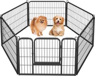 Kojec dla szczeniaków wybieg dla psów wewnątrz na zewnątrz panele 60x40cm