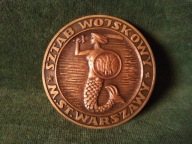 Medal 20 lecie Powszechnych Sił Samoobrony Warszawa - unikatowy