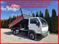 Nissan CABSTAR 3.0 130KM Wywrotka 3-str, Kiper 3.5m, Hyva, Klima, Bez koro