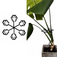 Podpora do roślin kwiatów doniczkowych podpórka chwytak czarna –PLA 1szt