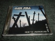 OVERKILL From The Underground And Below 1ST.PRESS 1997 unikat SPV metallica