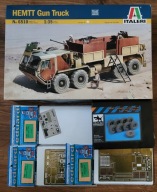HEMTT Gun Truck - Italeri plus dodatki BlackDog, Eduard - 1/35