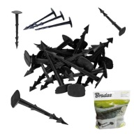 Szpilki Kołki do mocowania Agrowłókniny Agrotkaniny 20SZT 12CM BRADAS