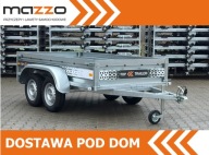 PRZYCZEPKA TOP TRAILER DOSTAWA 2-OSIOWA DMC750KG 252x135x37CM SPAWANA RAMA