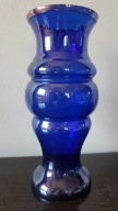 Stary Wazon szkło kobalt iryzowane design
