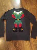 SWETER ŚWIĄTECZNY męski ELF święta M