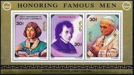 **JAN PAWEŁ II - Mongolia - KOPERNIK, FRYDERYK SZOPEN